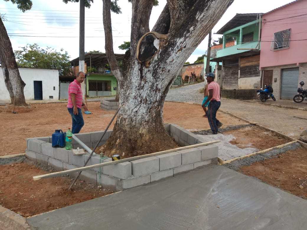 Praça da antiga Caixa d’água recebe reformas